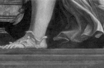 Il monosandalos nella storia dell’arte